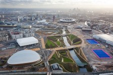 Aerial view of Olympic Park