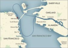 Bay Area Ferry map