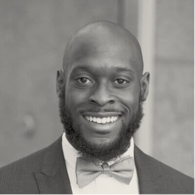 Kamal Bell in a bowtie